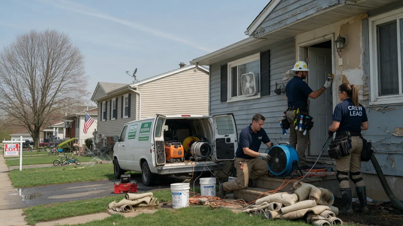 Flood Cleanup in Chandler, OK near me